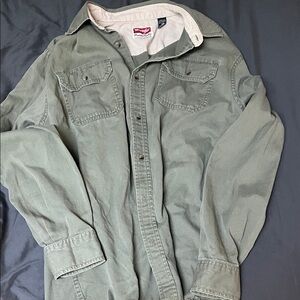 Wrangler Sage Green Men's Workshirt Jacket